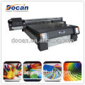 Docan uv glass flatbed printer / uv glass flatbed printing machine